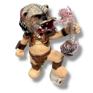 Bad Taste Bears Predator Figurine 4" Action Horror Skull Head Rope Rare
